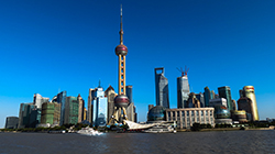Shanghai's Pudong Skyline