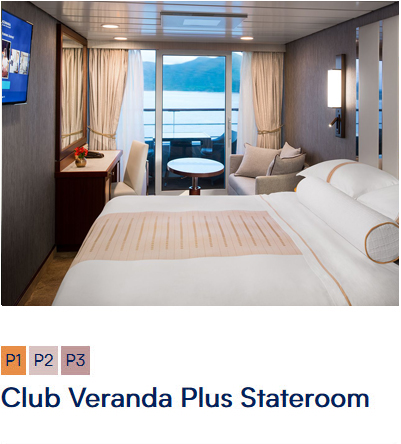 Club Veranda Plus Stateroom